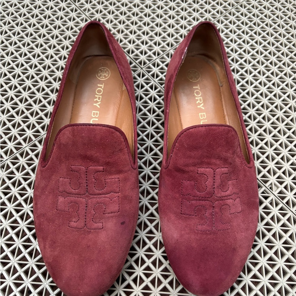 Tory Burch Women's Burgundy Loafers